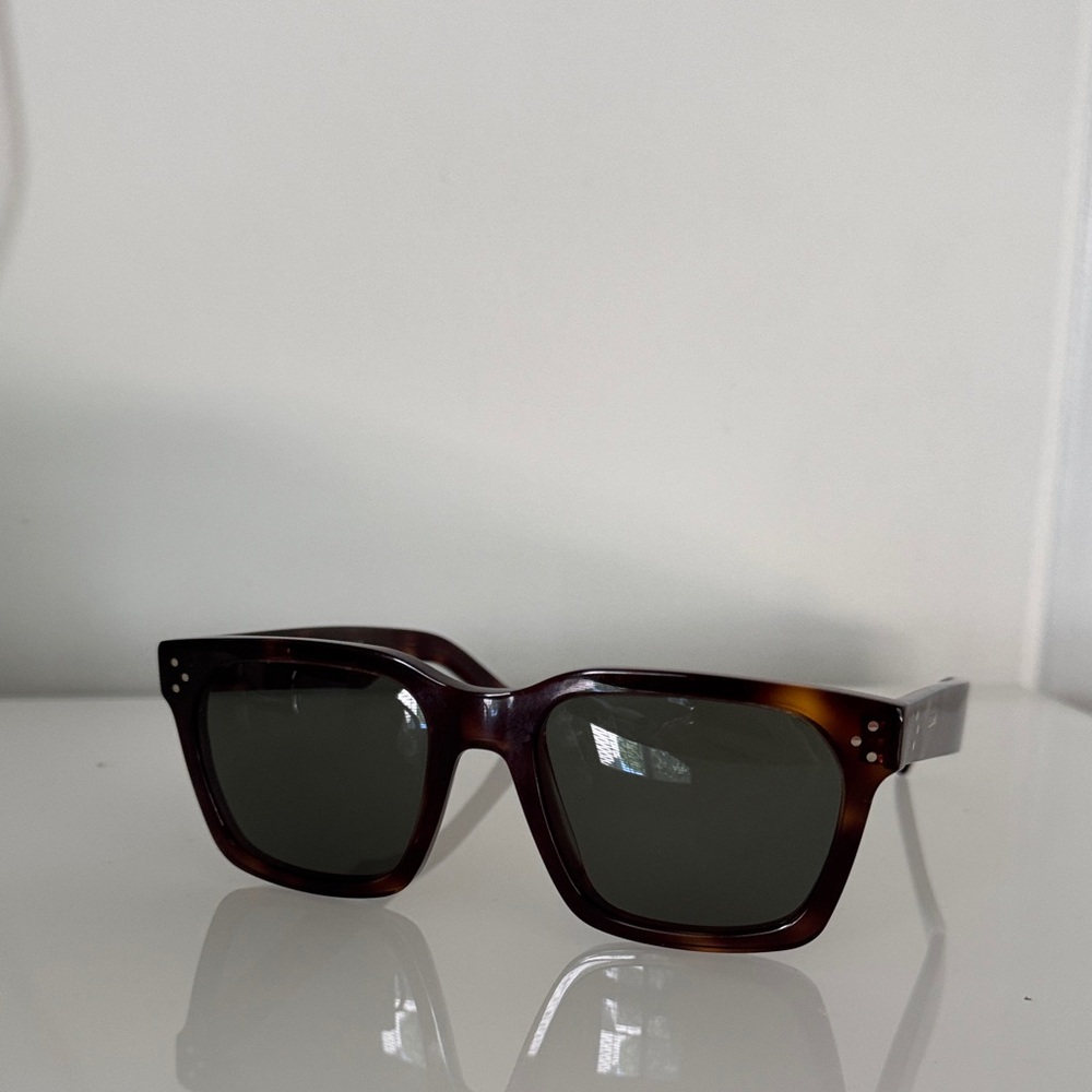 Celine Brown Tortoise Sunglasses - Picture 7 of 11